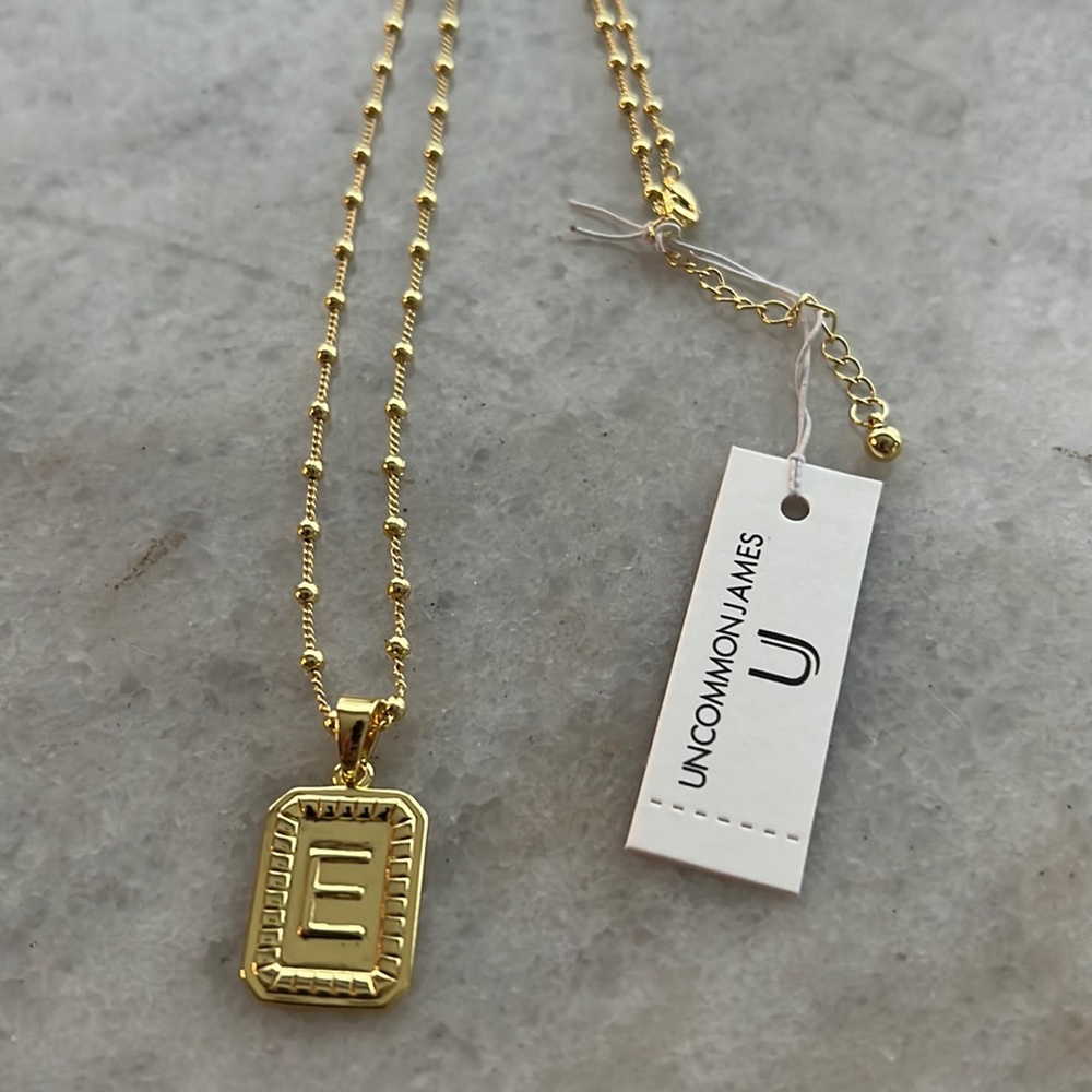 Uncommon James Gold Initial Necklace